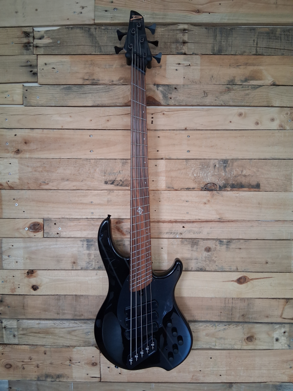 Dingwall JT3 John Taylor 5-String, Stealth Black, Signature